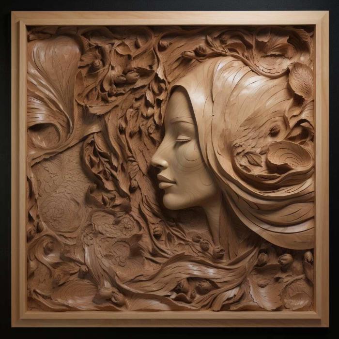 نموذج ثلاثي الأبعاد لآلة CNC 3D Art 